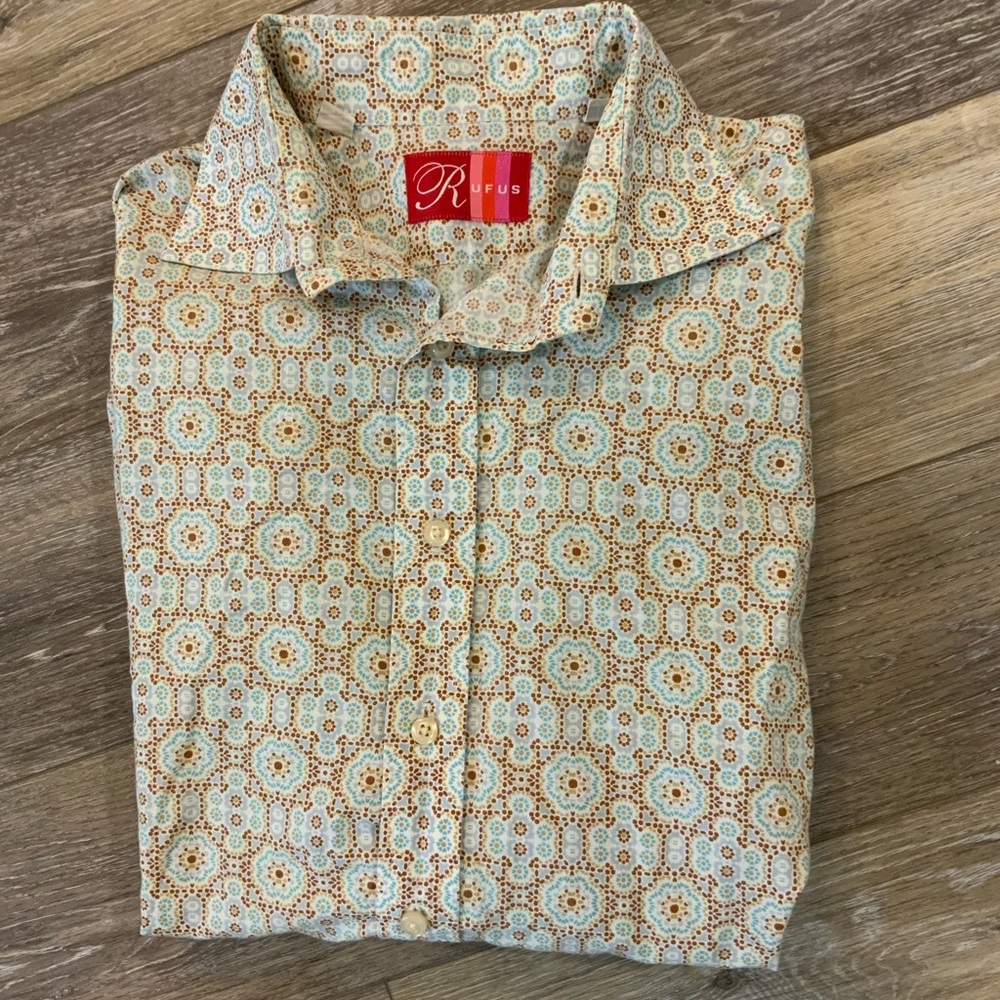 Rufus men’s button down. Size L